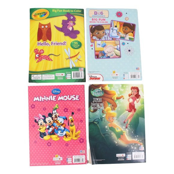 Big Coloring And Activity Books Set, 4 Pack - Picture 2 of 2